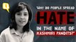 The Kashmir Files Row: RJ Sayema Has a Message of Love for Those Spreading Hate Over Kashmiri Pandits