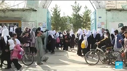 'What have we done wrong?' Heartbreak as Afghan school girls forced home