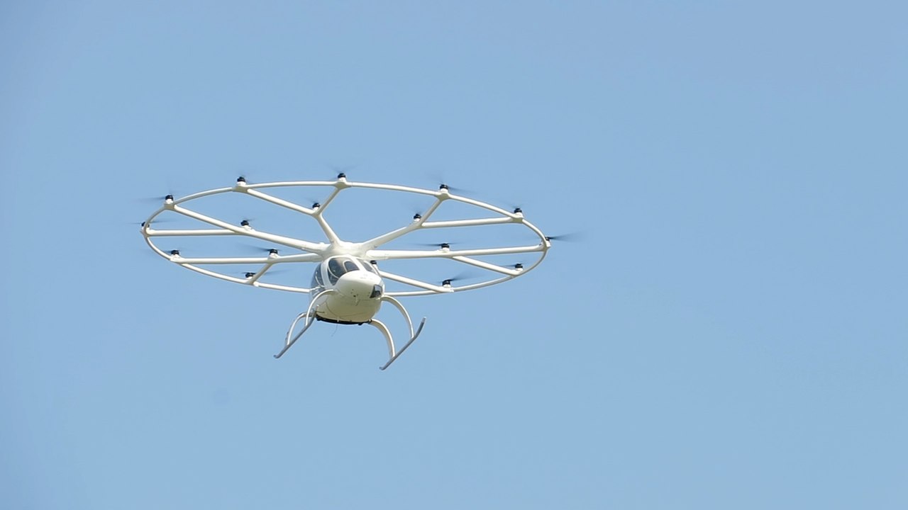 Volocopter, le taxi volant du futur, a enfin décollé dans le Val-d’Oise