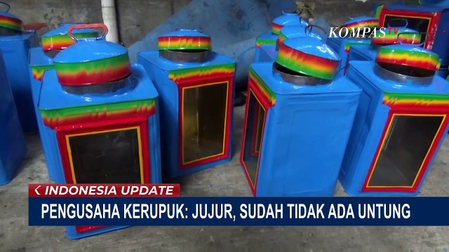 Pengusaha Kerupuk Terancam Bangkrut Dampak Minyak Goreng Mahal dan Langka