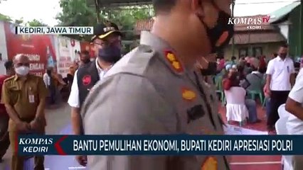 Bupati Kediri Apresiasi Polri Yang Turut Serta Dalam Pemulihan Ekonomi