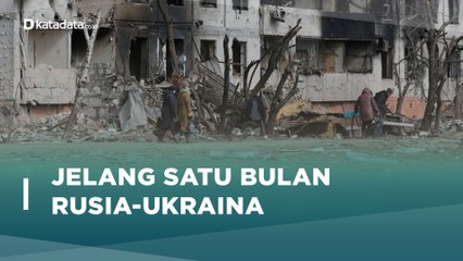 Warga Mariupol Kubur Jenazah di Pinggir Jalan | Katadata Indonesia