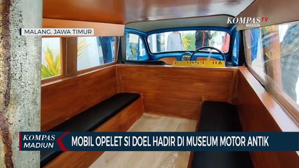 Mobil Oplet Si Doel Hadir Di Museum Motor Antik
