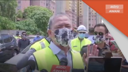 Komponen Kren Jatuh | Kerja pembinaan diarah henti