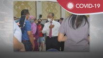 Vaksin COVID-19 | PM tinjau Pusat Vaksinasi COVID-19 daerah Kota Kinabalu