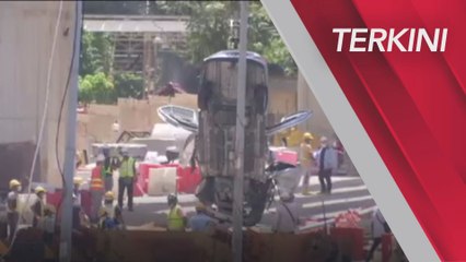 [TERKINI] Kemalangan | Insiden komponen jatuh di Alam Damai