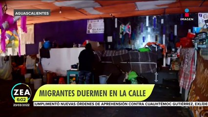 Hermanos migrantes duermen en calles de Aguascalientes; piden ayuda