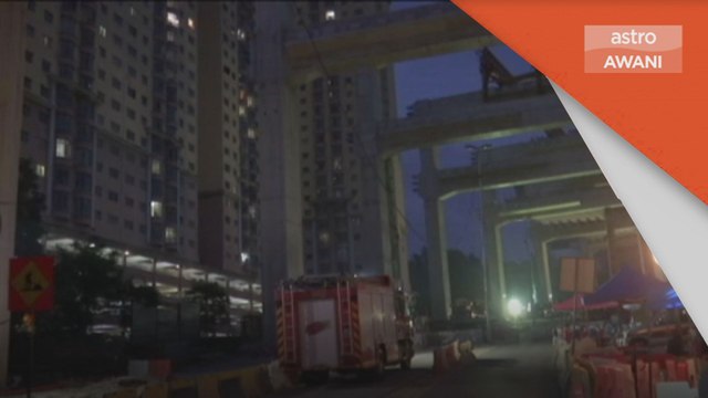 Kren Jatuh di SUKE | Susulan insiden kren jatuh di projek binaan SUKE