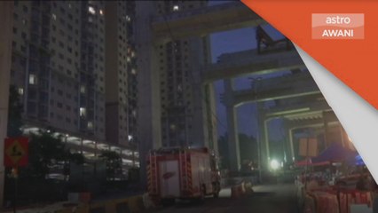 Kren Jatuh di SUKE | Susulan insiden kren jatuh di projek binaan SUKE