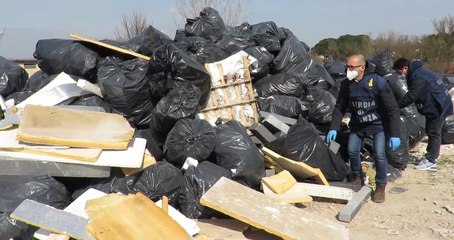 Collazzone (PG) - Sequestrata discarica abusiva di rifiuti pericolosi (23.03.22)