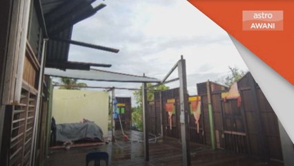 Fenomena Alam | 14 rumah, masjid rosak akibat puting beliung