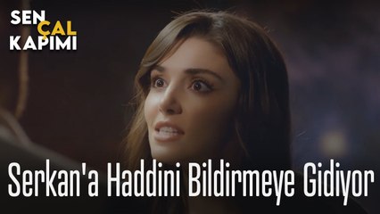 Eda, Serkan'a haddini bildirmeye gidiyor - Sen Çal Kapımı