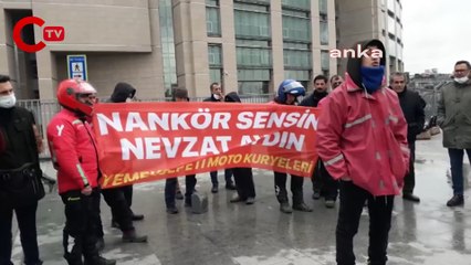 Yemeksepeti işçilerinden, kendilerine 'Nankör' diyen Nevzat Aydın'a suç duyurusu