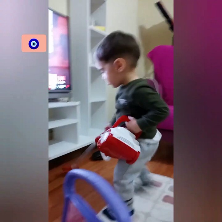 Industrious boy ❤️