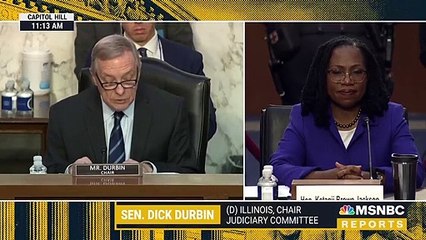 Durbin Criticizes 'Baseless Charges' Against Judge Ketanji Brown Jackson