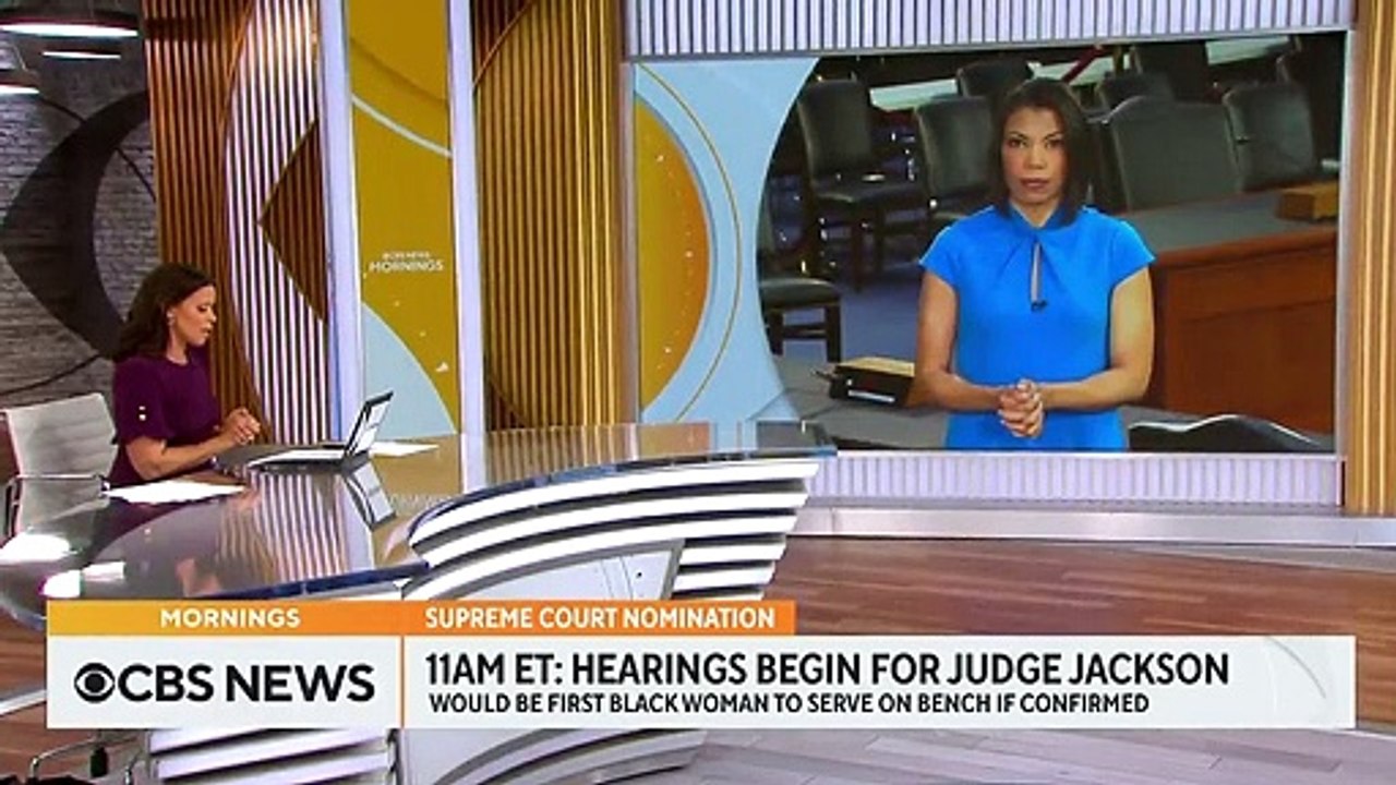 Confirmation hearings begin for Supreme Court nominee Judge Ketanji Brown Jackson