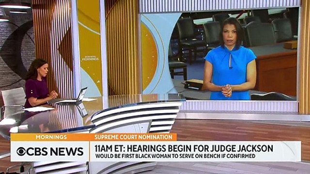 Confirmation hearings begin for Supreme Court nominee Judge Ketanji Brown Jackson