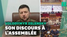 L'intégralité du discours de Volodymyr Zelensky à l'Assemblée nationale et au Sénat français