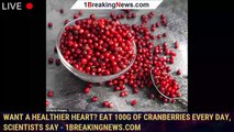 Want a healthier heart? Eat 100g of cranberries every day, scientists say - 1breakingnews.com