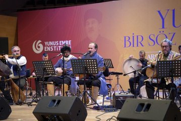 Yunus Emre'nin dizelerine yapılan besteler, başkentteki konserde dinleyicilere sunuldu