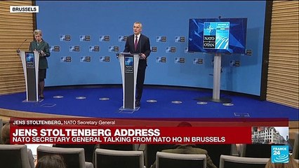 REPLAY - Stoltenberg address: NATO head tells Russia it cannot win nuclear war