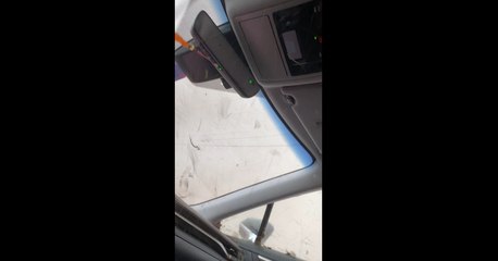 Driver Unknowingly Gets Caught in Round Rock Tornado While Driving