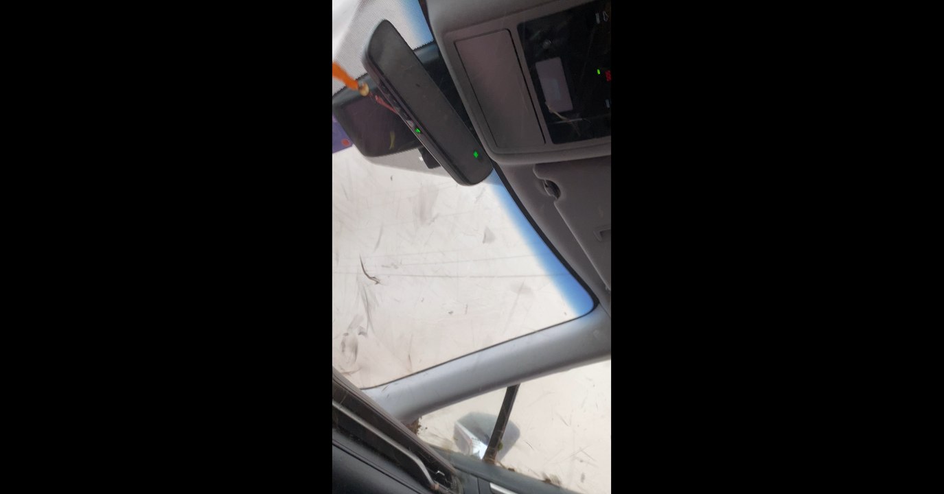Driver Unknowingly Gets Caught in Round Rock Tornado While Driving