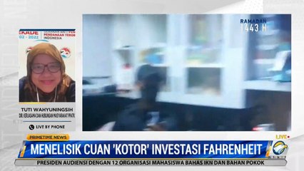 PPTAK Beberkan Aliran Dana Investasi Bodong Fahrenheit