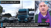 Sánchez lanza a UGT y CCOO a la calle con el mensaje de que 