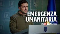 Guerra Russia-Ucraina, Zelensky: “Negoziati scandalosi. Problemi a Mariupol. Grato all’Italia, invito Papa Francesco qui