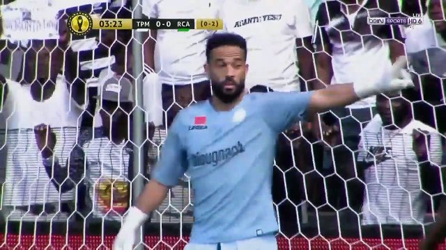 الشوط الاول مباراة مازمبي و الرجاء الرياضي 1-0 اياب ربع نهائي دوري ابطال افريقيا 2020