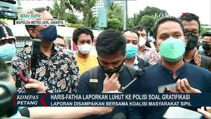 Haris dan Fatia Laporkan Luhut Terkait Penerimaan Gratifikasi, Luhut Sikapi dengan Santai
