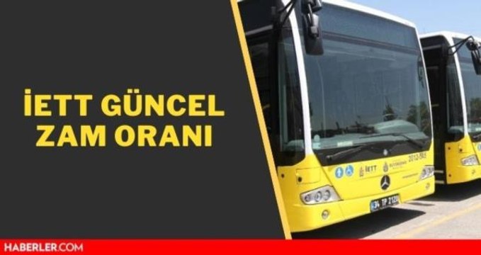 İETT'ye zam geldi mi? 2022 İETT zam ne zaman uygulanacak? Toplu taşıma ücretleri ne kadar oldu?
