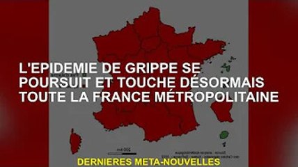 L'épidémie de grippe se poursuit et touche désormais toutes les métropoles françaises