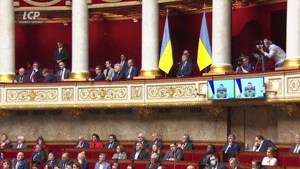 Intervention de Volodymyr Zelensky devant le Parlement français - 23/03/2022