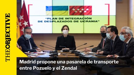 Madrid propone una pasarela de transporte entre Pozuelo y el Zendal