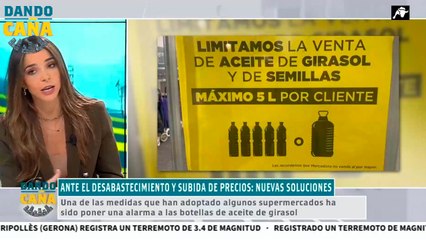 El desabastecimiento en los supermercados provoca que tengan que poner ¡alarmas a las botellas de aceite!