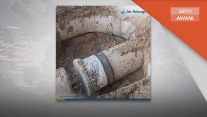 Kerja alih, sambung paip baharu siap sepenuhnya - Air Selangor