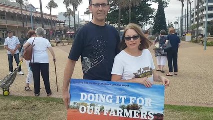 Campaign coordinators discuss the Doing It For Our Farmers campaign