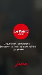 Comparaison de l'extraction à froid vs. le café refroidi au shaker