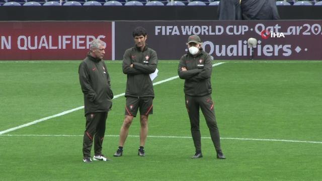 Portekiz, Türkiye maçı öncesi son antrenmanını yaptı