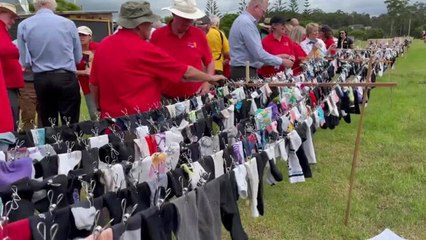 Rotary's world record breaking sock campaign attempt