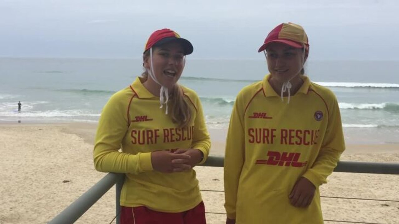 Surf safety message