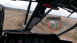 Ukrainie War - Russian KA52 Emergency Landing During Combat Sortie At Hostomel Airport   POV
