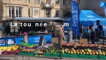 La tournée des marchés pose ses valises place de la mairie à Saint Péray, le dessert