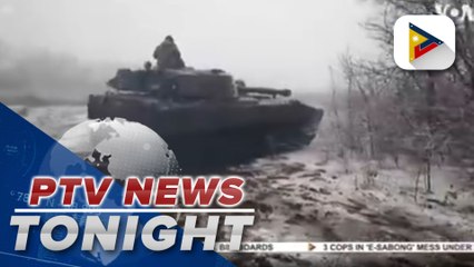 Ukrainian soldiers fighting to retake territories from Russia