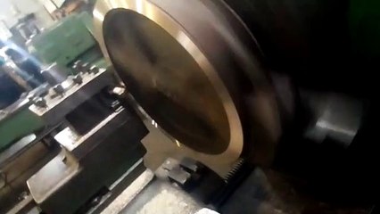 Leith Machine Gate valve 18" seat facing Operation Informative for internship Engineer Mechanical