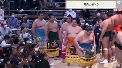 Haru 2022, Makuuchi - Day 10 (Part 01)