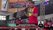 Marcos at Mayor Sara Duterte, nangampanya sa Quezon Province kasama ang ilang senatorial candidates | SONA