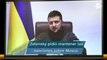 Zelensky afirma que la presión contra Rusia 